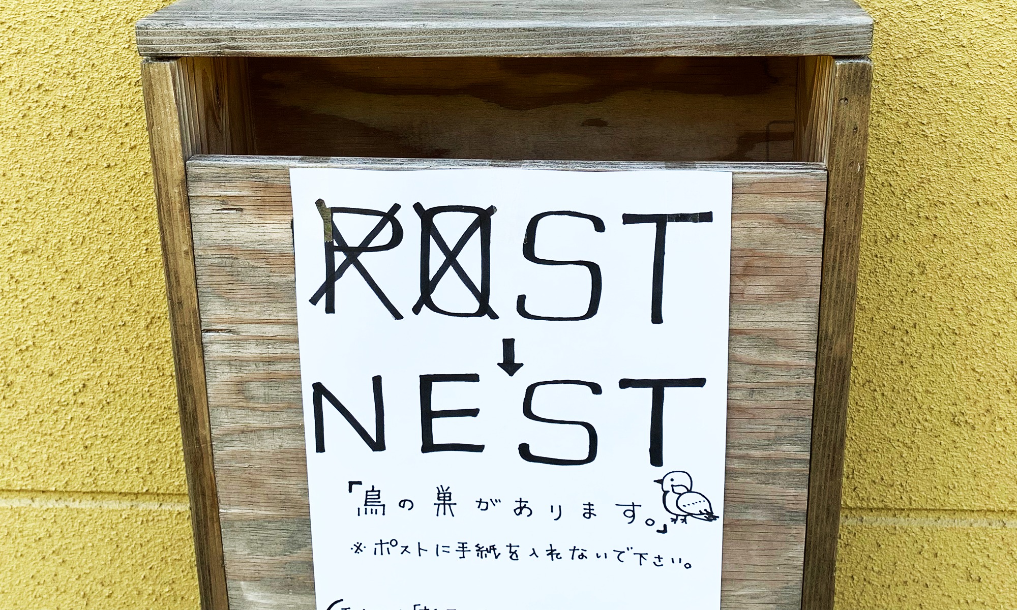 POST→NEST「野鳥の巣」パート1