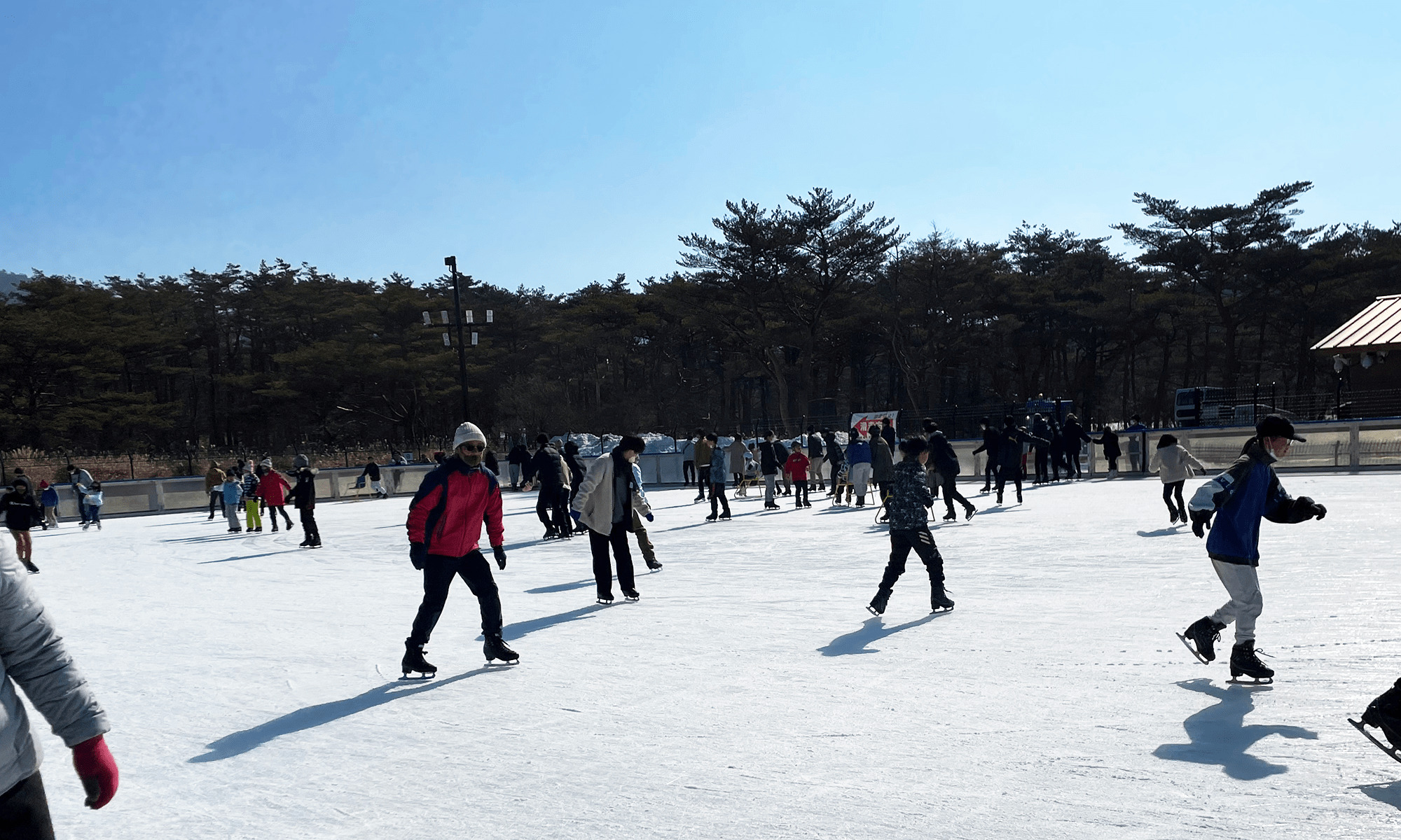えびの高原「アイススケート」