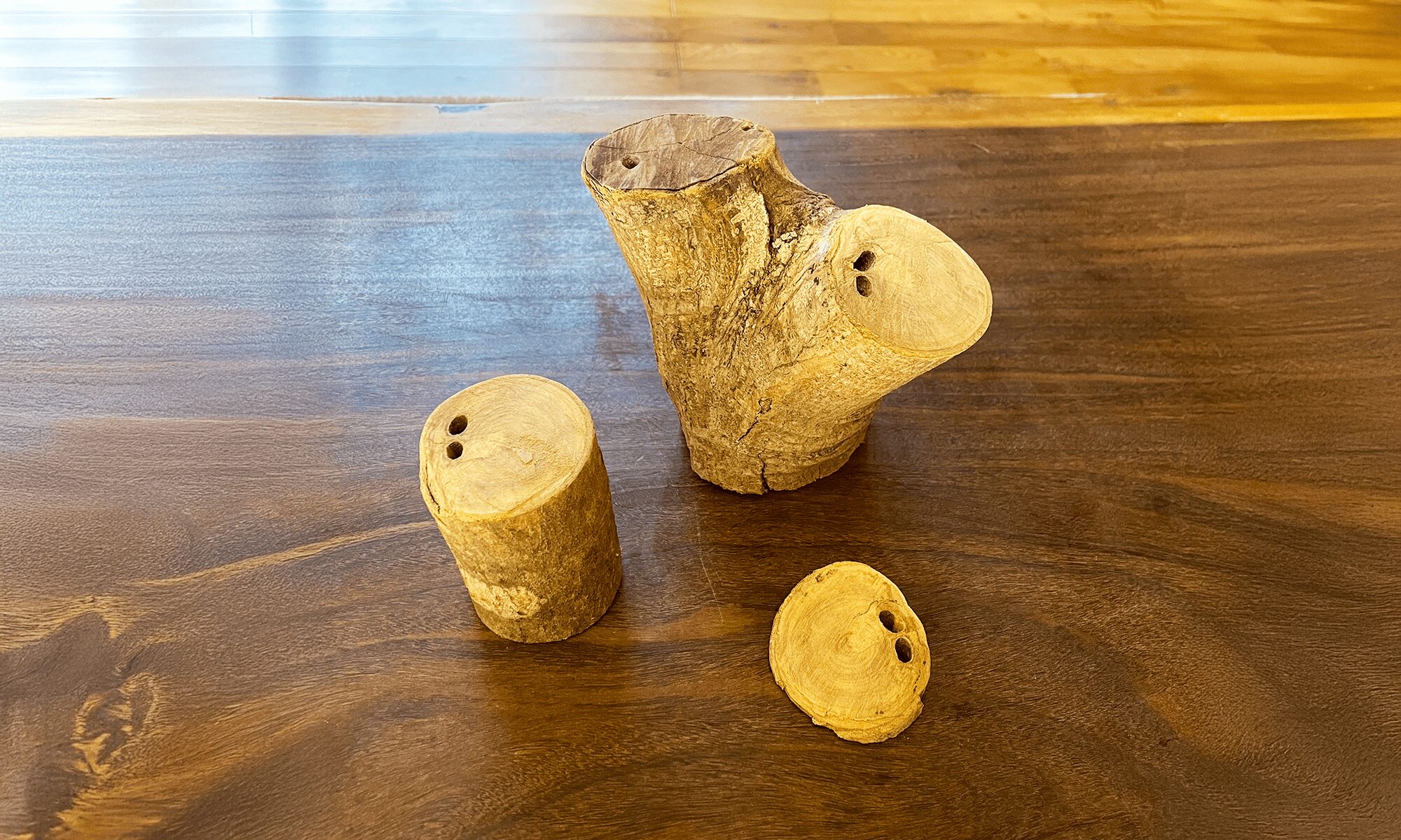 薪を使って!!「ディスプレイ用にちょうどいい台」